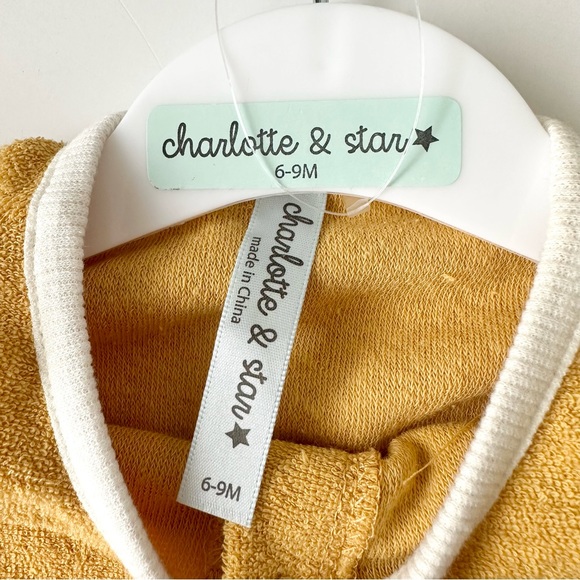 Charlotte & Star Terry Romper - Picture 4 of 6
